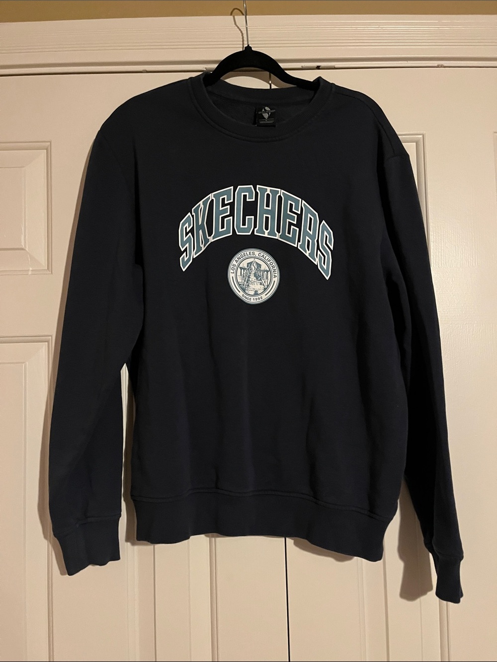 Skechers Dark Navy Crewneck with Logo